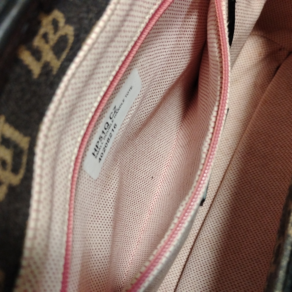 Dooney and Bourke Canvas w/Leather Trim satchel/crossbody - Picture 15 of 16